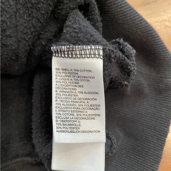 The North Face Women’s Black Casual Hooded Sweatshirt Hoodie Size Large - Picture 9 of 9